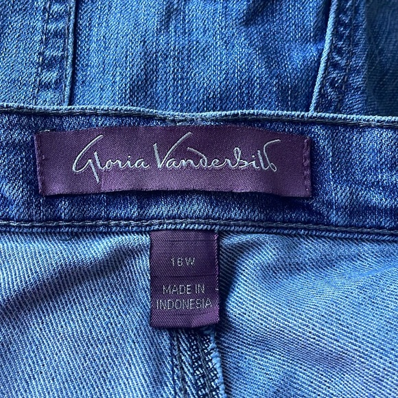 Gloria Vanderbilt women’s plus size 16W jeans - Picture 4 of 5